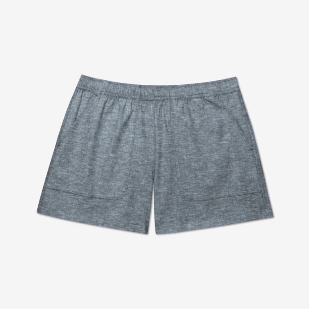 Allbirds Hemp Pull On Camp Grey Heathered Shorts Size XL